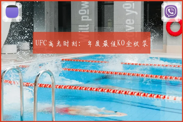 UFC高光时刻：年度最佳KO全收录